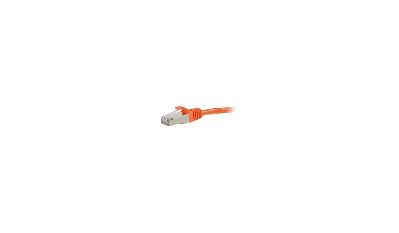 C2G 4ft Cat6 Snagless Shielded (STP) Ethernet Network Patch Cable- Orange -