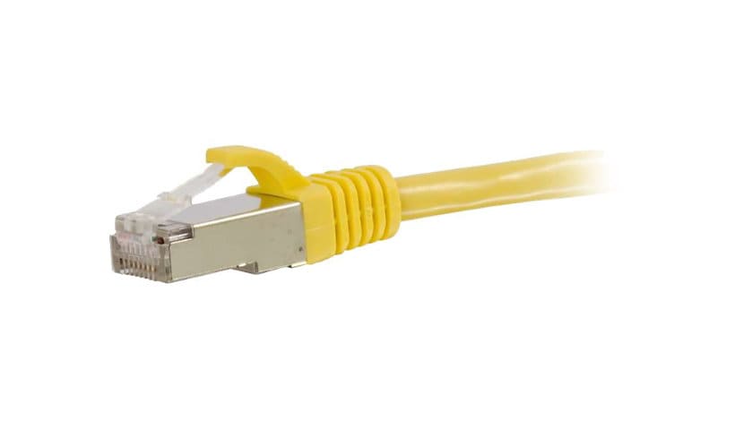 C2G 1ft Cat6 Ethernet Cable - Snagless Shielded (STP) - Yellow - patch cable - 30.5 cm - yellow