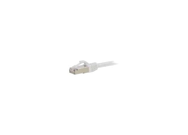 C2G 1FT CAT6 SNAGLESS STP CABLE-WHT