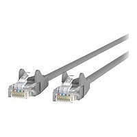 Belkin Cat5e/Cat5 6ft Grey Snagless Ethernet Patch Cable, PVC, UTP, 24 AWG, RJ45, M/M, 350MHz, 6'