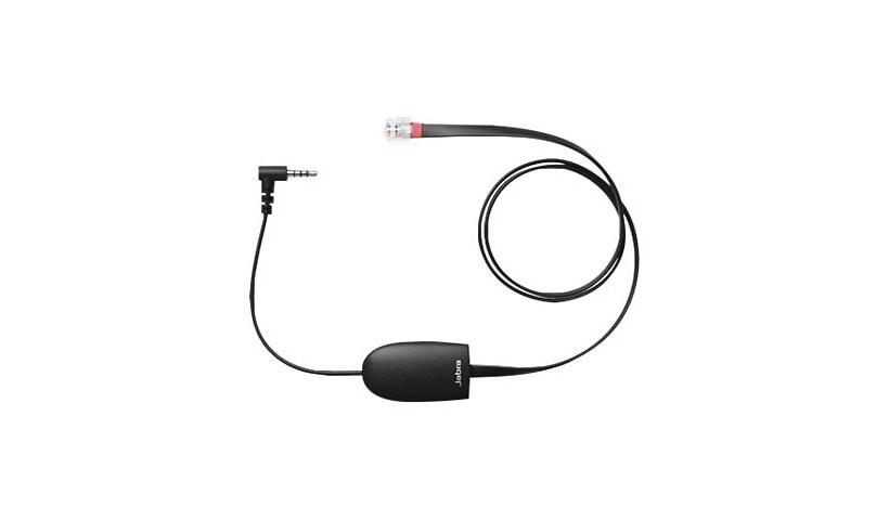 Jabra EHS Adapter - headset adapter - 88 cm