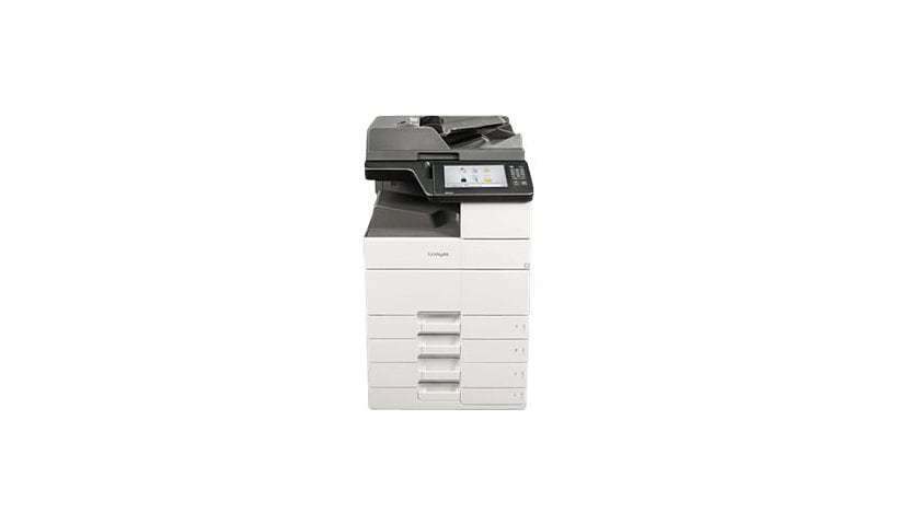 Lexmark MX911dte - imprimante multifonctions - Noir et blanc