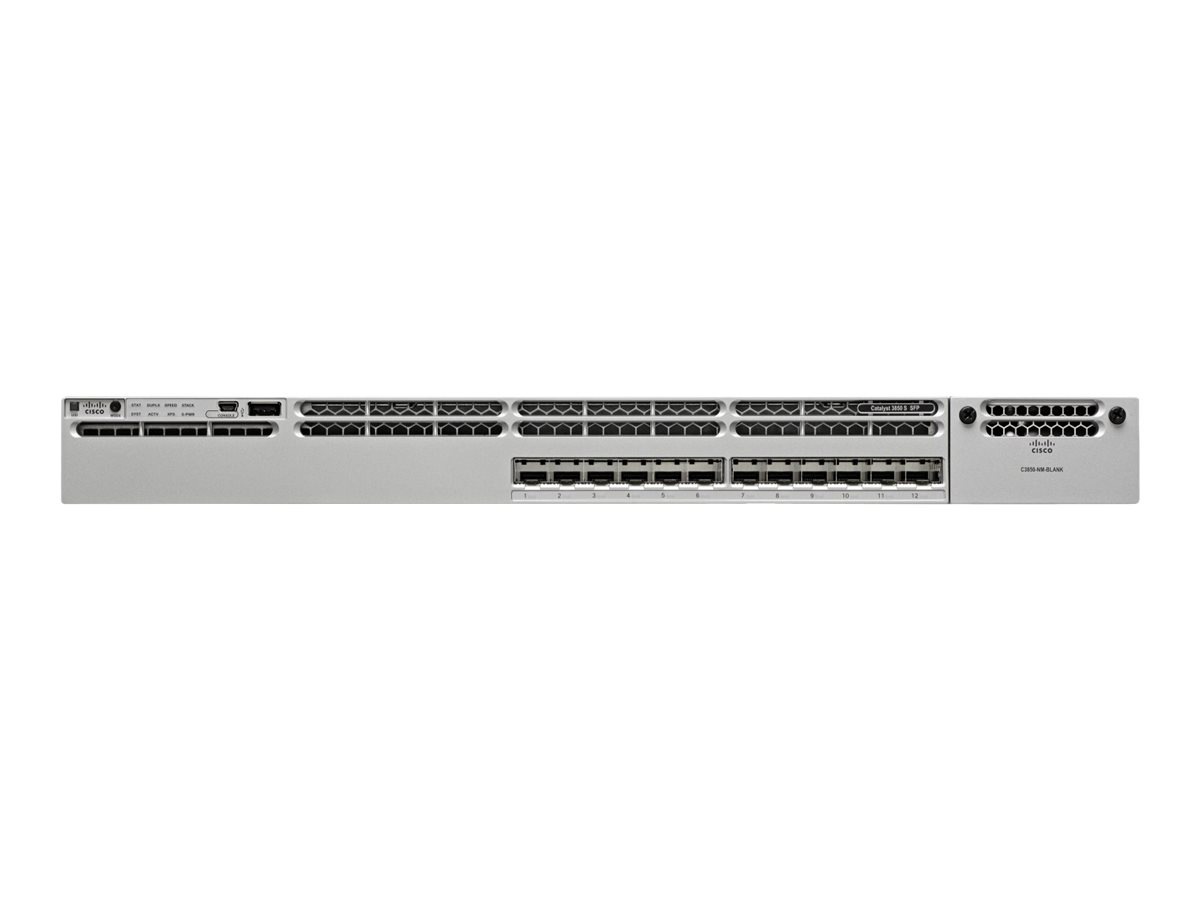 Cisco Catalyst 3850-12S-S - switch - 12 ports - managed - rack-mountable