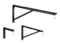 Da-Lite No. 23 Wall Brackets - mounting kit - for projection screen