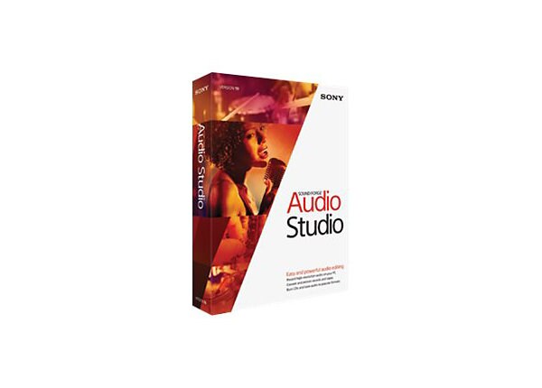 Sound Forge Audio Studio (v. 10) - license - 1 user