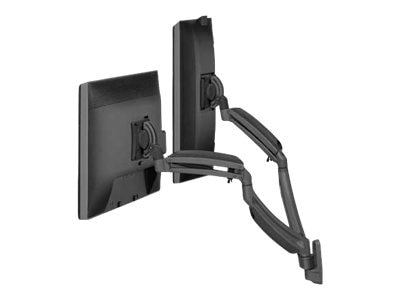 Chief Kontour Dynamic Dual Monitor Mount - For 10-30 Inch Displays - Black