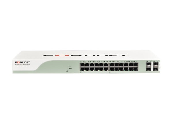 Fortinet FortiSwitch 224D-POE - switch - 24 ports - managed - rack-mountable