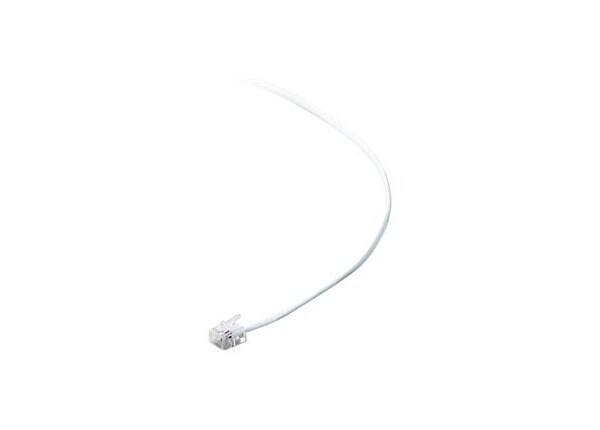 Belkin Pro Series phone cable - 4.6 m - white