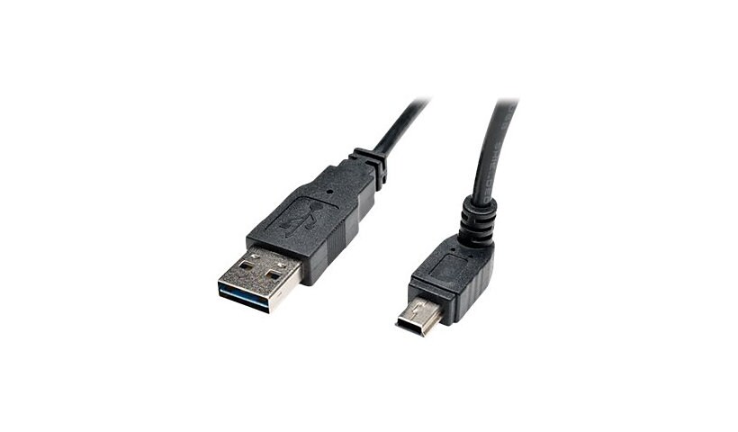 Tripp Lite 3ft USB 2.0 Universal Reversible Cable A to Up 5Pin Mini B 3'