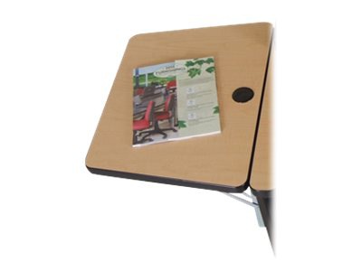 Spectrum - lectern side shelf - fusion maple