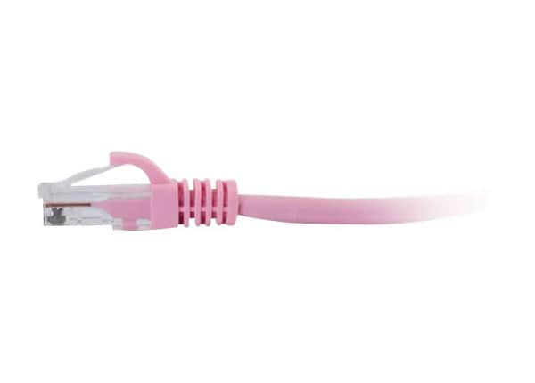 C2G Cat5e Snagless Unshielded (UTP) Network Patch Cable - patch cable - 30.48 cm - pink