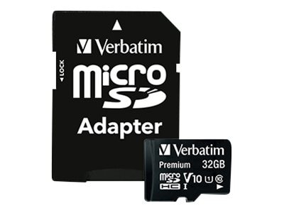 Verbatim - carte mémoire flash - 32 Go - micro SDHC