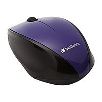 Verbatim Wireless Multi-Trac Blue LED - mouse - purple