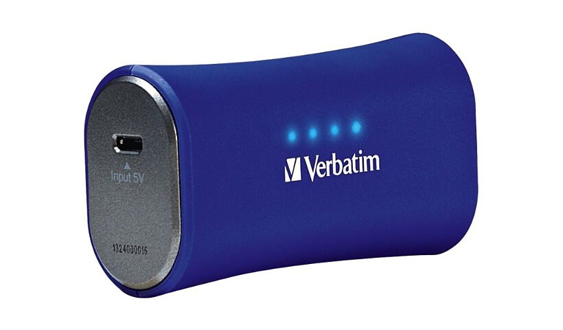 Verbatim Portable Power Pack external battery pack - Li-Ion