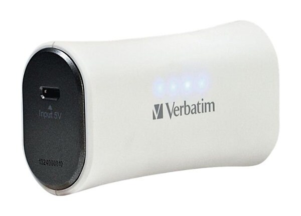 Verbatim Portable Power Pack external battery pack - Li-Ion