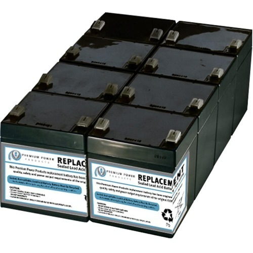 eReplacements Compatible Sealed Lead Acid Battery Replaces APC SLA43, APC RBC43, for use in APC Smart-UPS DLA2200RMI2U,