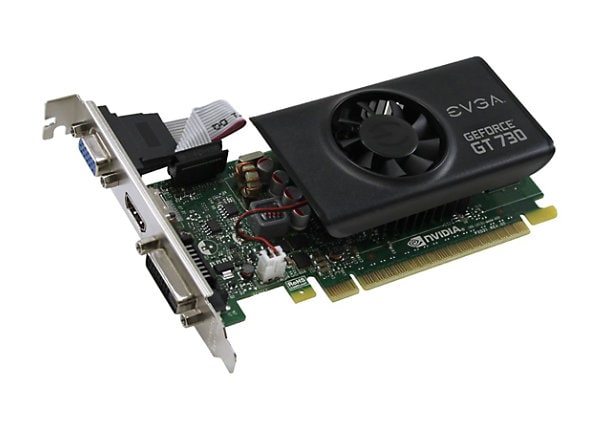 EVGA GeForce GT 730 LP Graphics Card - 2 GB RAM