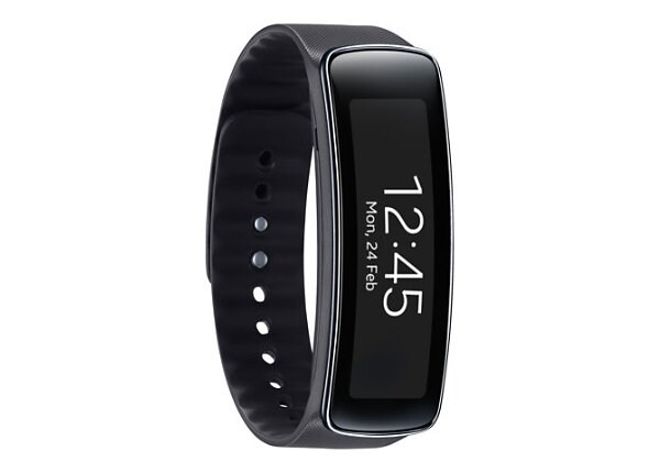Samsung Gear Fit activity tracker - charcoal black