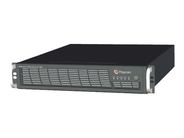 Polycom RealPresence Collaboration Server 1800 IP only 3x1080p60/7x1080p30/15x720p/30xSD - video conferencing device