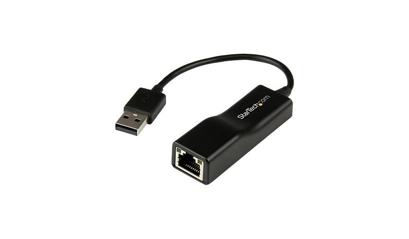 StarTech.com USB 2.0 to Ethernet Adapter - 10/100 Mbps Fast Network Dongle