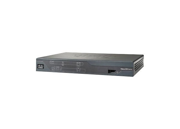 Cisco 888 G.SHDSL Router with ISDN backup - router - DSL modem - desktop