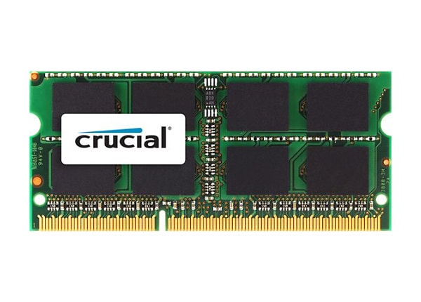 Crucial - DDR3 - 2 GB - SO-DIMM 204-pin - unbuffered