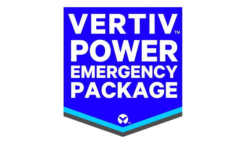 Liebert Power Emergency Package - extended service agreement - 5 years - on-site