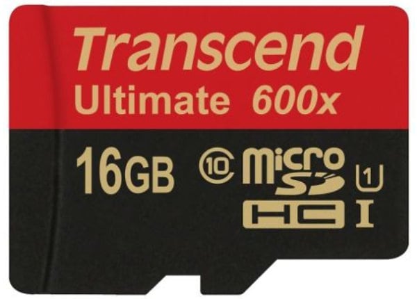 Transcend Ultimate - flash memory card - 16 GB - microSDHC UHS-I