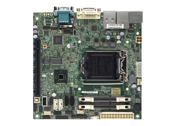 SUPERMICRO X10SLV-Q - motherboard - mini ITX - LGA1150 Socket - Q87