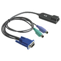 HPE USB 2.0 Virtual Media CAC Interface Adapter - video/USB extender