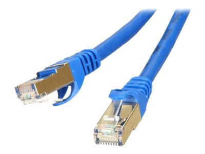 Rosewill RCW-7-CAT7-BL - network cable - 7 ft - blue