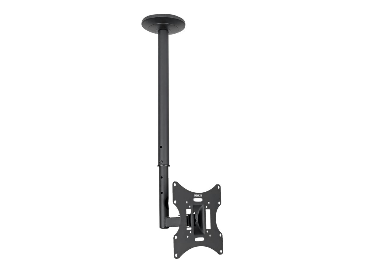 Eaton Tripp Lite Series Display TV Ceiling Monitor Mount Arm Swivel Tilt bracket - full-motion - for LCD display - black