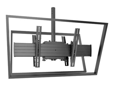 Chief Fusion X-Large Single Display Mount - For Displays 55-100" - Black mo