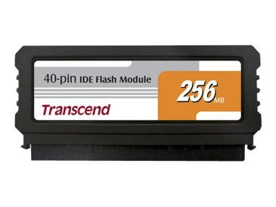 Transcend IDE Flash Module Vertical - solid state drive - 256 MB - IDE