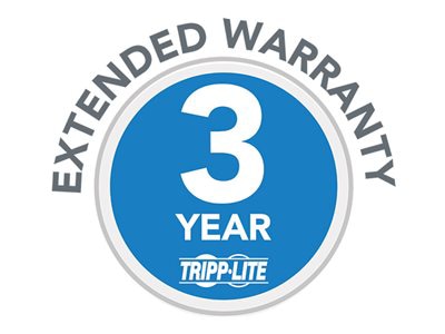 Tripp Lite 3-Year Extended Warranty for select Products - extended service agreement - 3 years