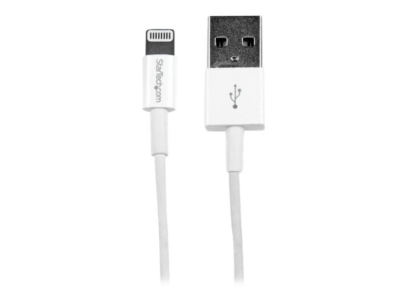 StarTech.com 3 ' / 1m USB Lightning Cable for iPhone iPod iPad - White - Di