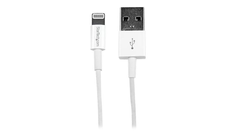 StarTech.com 3 ' / 1m USB Lightning Cable for iPhone iPod iPad - White - Di