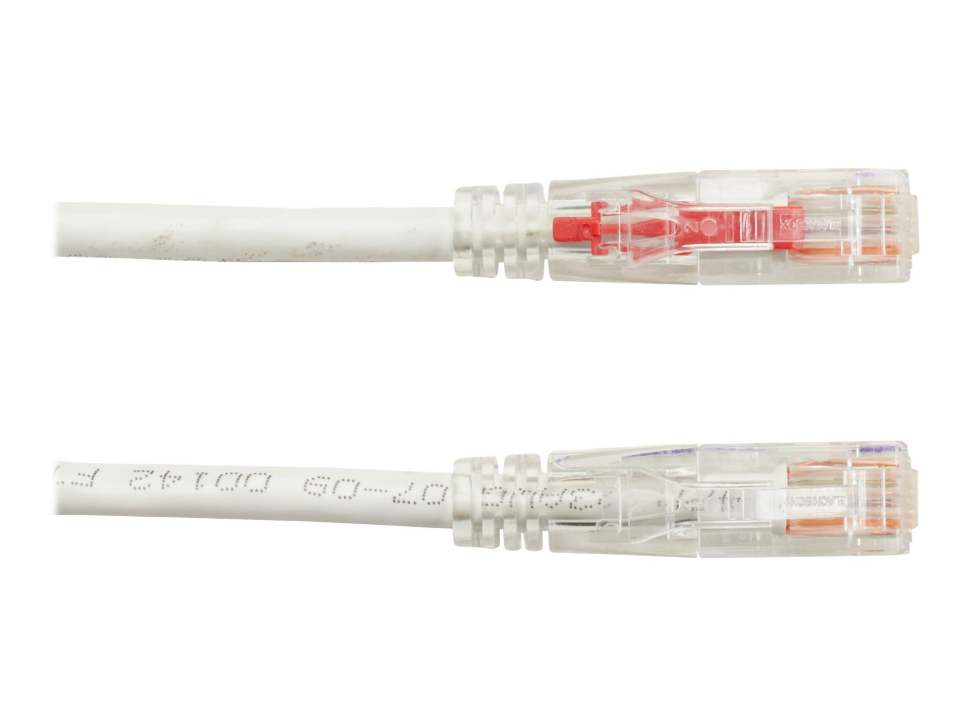 Black Box GigaTrue 3 patch cable - 6 ft - white