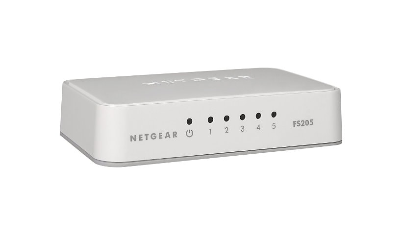 NETGEAR 5-Port Fast Ethernet Unmanaged Switch (FS205)