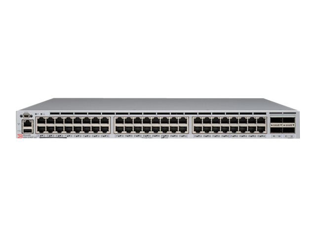 Brocade VDX 6740T-1G - switch - 56 ports - managed - rack-mountable