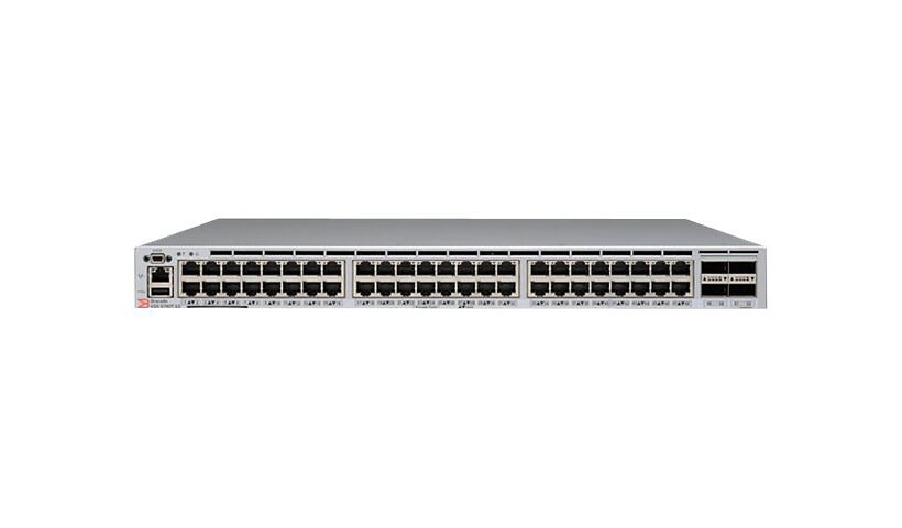 Brocade VDX 6740T-1G - switch - 56 ports - managed - rack-mountable