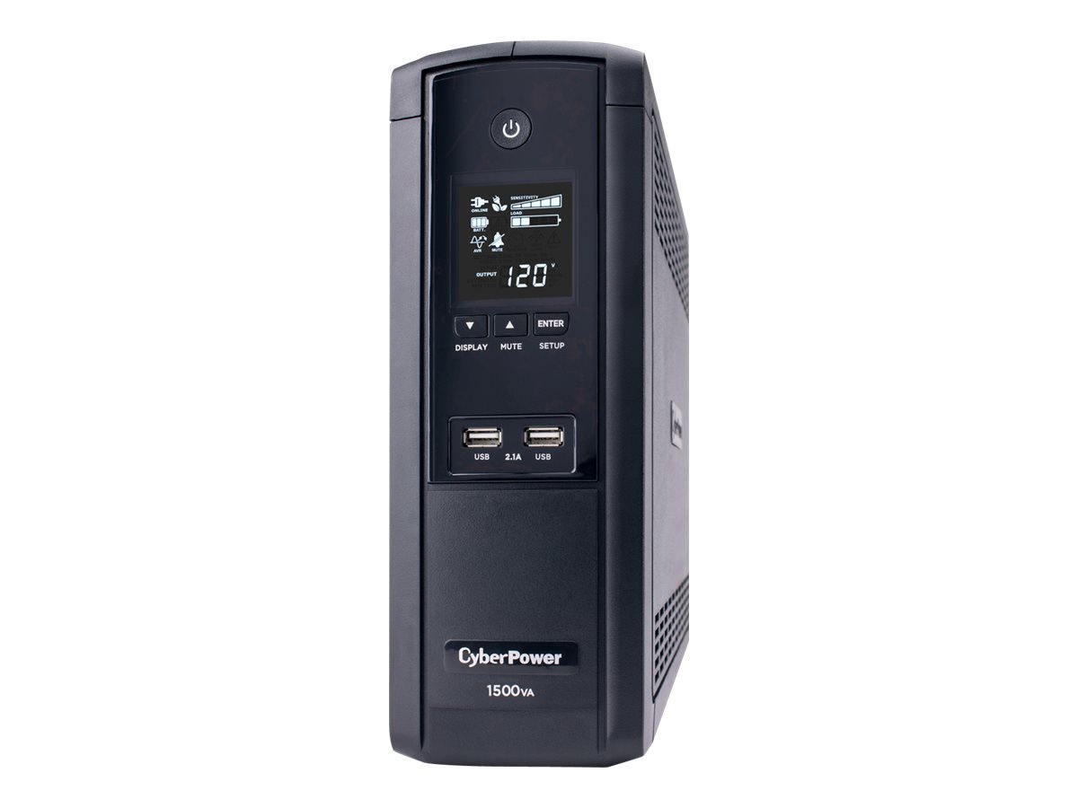 CyberPower Intelligent LCD BRG1500AVRLCD - UPS - 900 Watt - 1500 VA