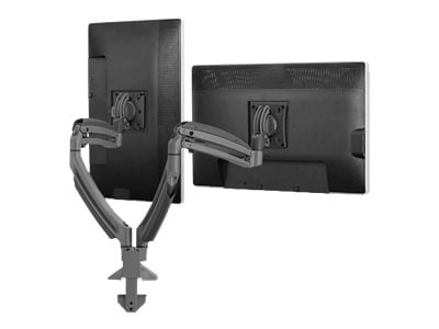 Chief Kontour Dual Desk Arm Mount - For Displays 10-38" - Black