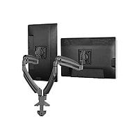 Chief Kontour Dual Arm Display Mount - For Monitors up to 30" - Black
