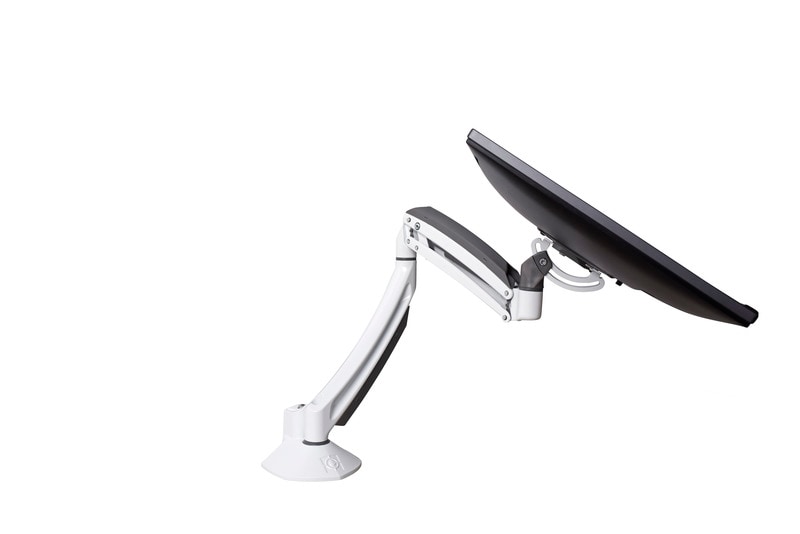 Thumbnail 3 of 9 for Chief Kontour K1D Dynamic Dual Monitor Arm Desk Mount - Adjustable Arm - For 10-32 Inch Monitors - Black