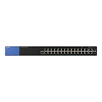 Linksys Business LGS528 - switch - 28 ports - managed - rack-mountable