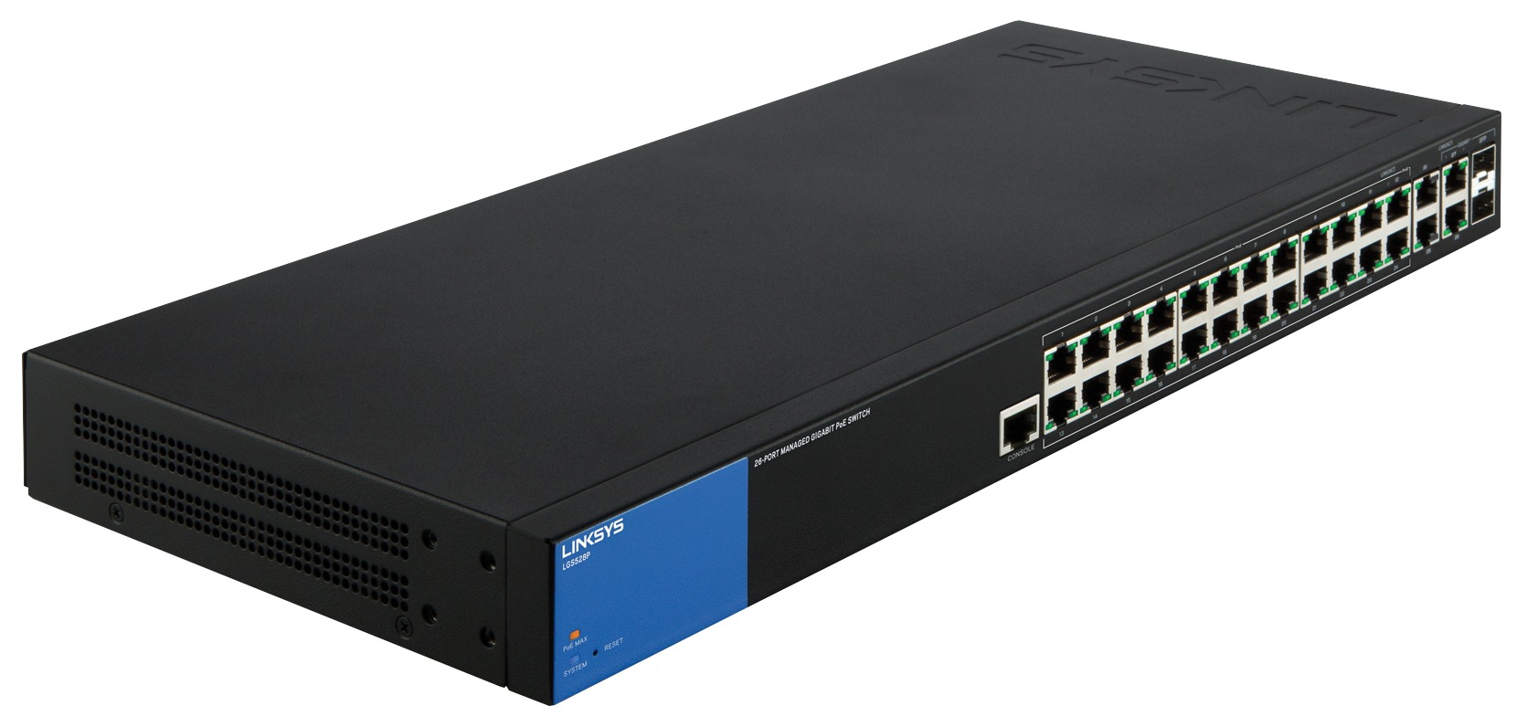 LINKSYS 28PT MGD GIGABIT POE SWITCH