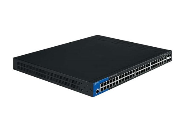 Linksys Business LGS552 - switch - 52 ports - managed - rack-mountable