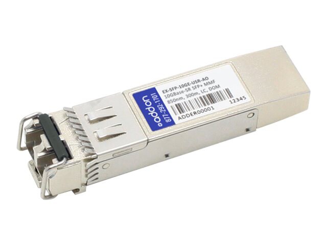 AddOn Juniper Compatible SFP+ Transceiver - SFP+ transceiver module - 10 GigE