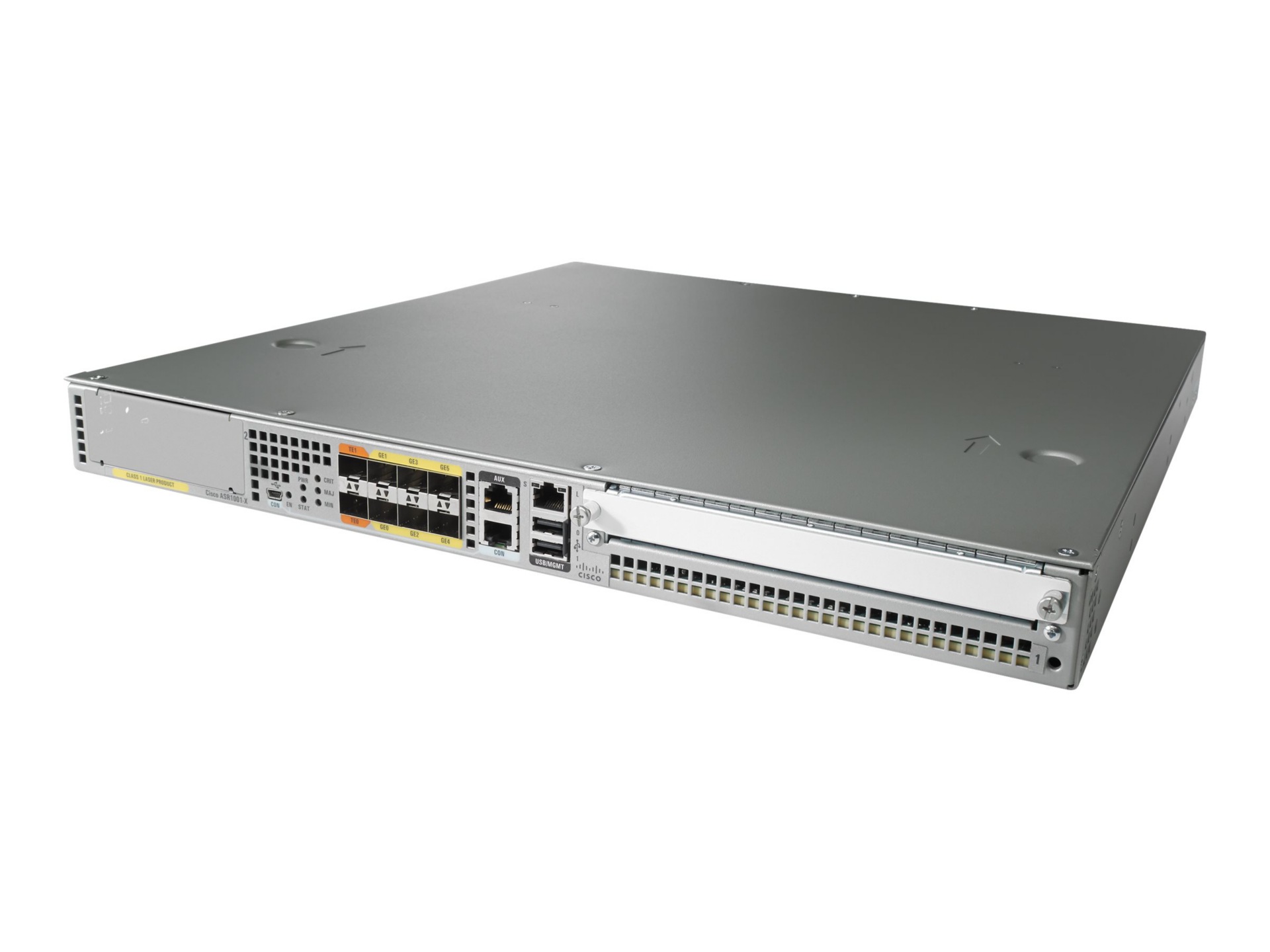 Cisco ASR 1001-X - router - rack-mountable - with Cisco ASR 1000 Series Embedded Services Processor, 2.5Gbps